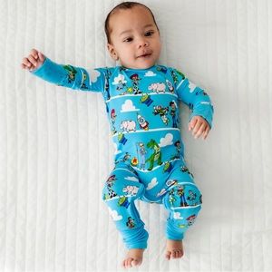 NWT Toy Story Little Sleepies crescent zippy 3-6 months
